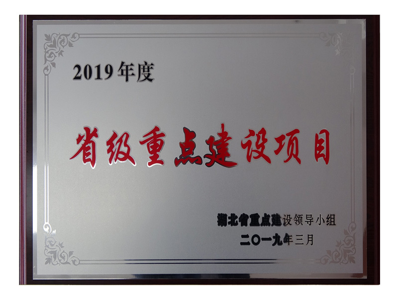 2019.3 2019年度省級(jí)重點(diǎn)建設(shè)項(xiàng)目